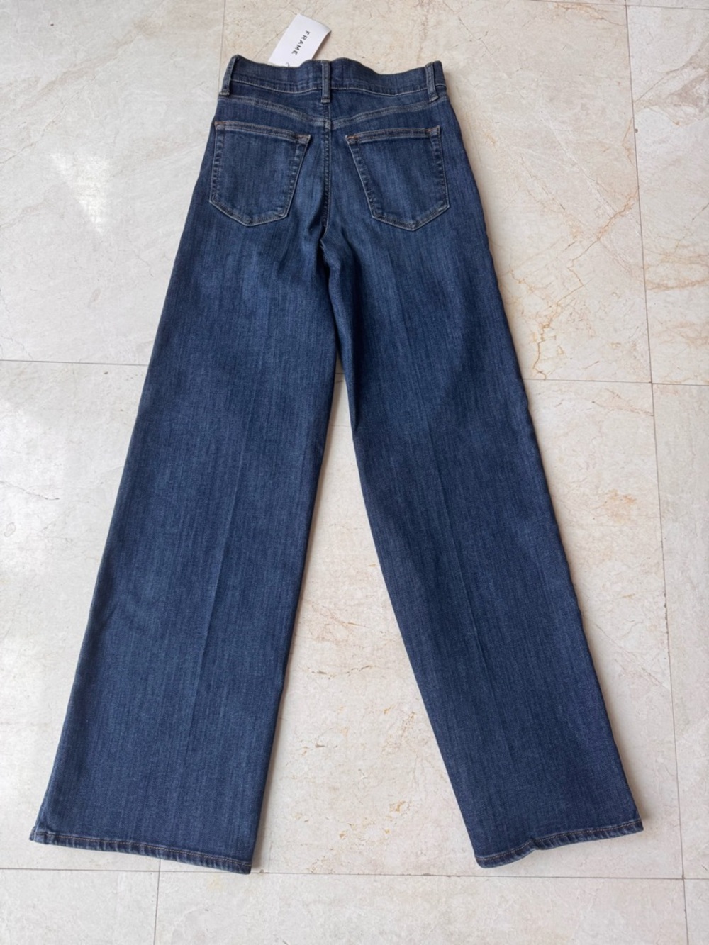 Frame Le Slim Palazzo Blue Jeans size 25 - Picture 8 of 13